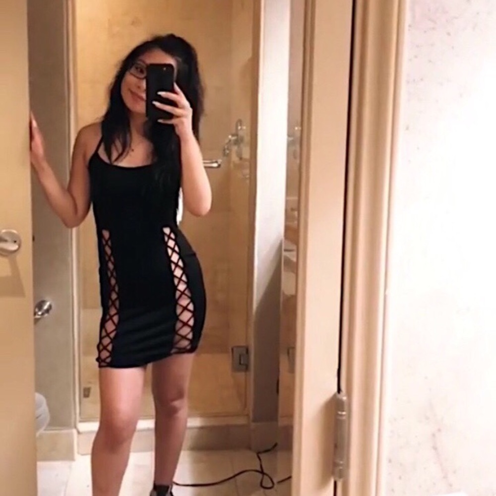 Pretty Little Thing Cut-Out Bodycon Dress